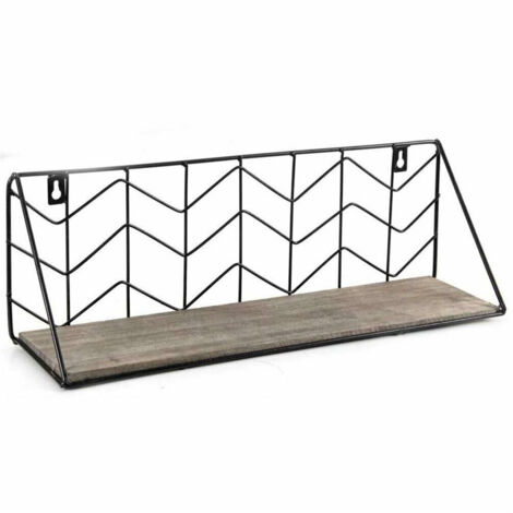Mensola Parete Retain Mensola Scaffale Metalla And Legno Design Modern (1/2)