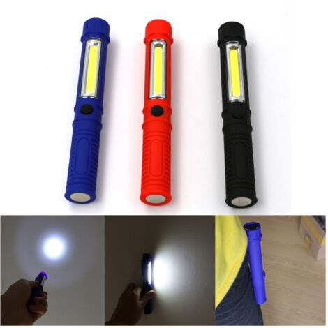 Torche D'urgence Led Cob Avec Aimant Lampe De Travail Sos (1/5)