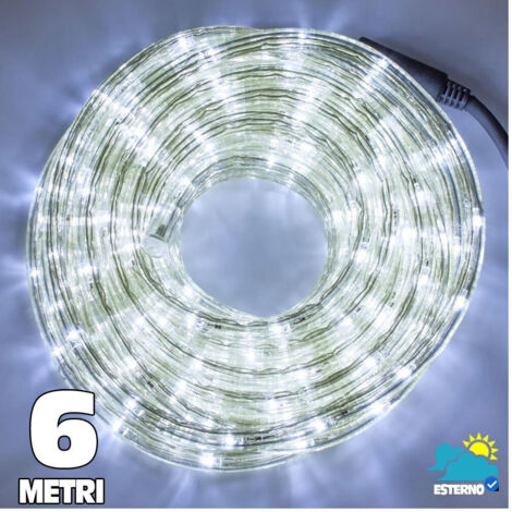108 Led Outdoor Tube Light 6 Metres Cold White With Controller (1/2)