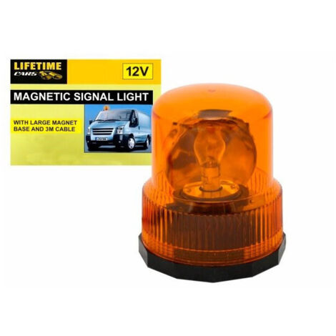 Signalisation Connecteur Magnétique 12v Pour Voiture Camion Orange (1/5)