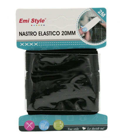 Elastico piatto da cucito 7 mm bianco x 5 metri o x 10 metri / Nastro elastico flessibile / Merceria da cucito - Italia