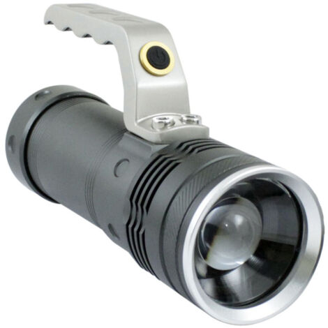 Torche LED ANSMANN 5W Aluminium 275 Lumens, Portée 96m, Modèle 1600-0429