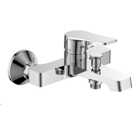 Rubinetto Miscelatore Group Vasca Bagno Cromato With Attacco Doccia At 87113 (1/2)