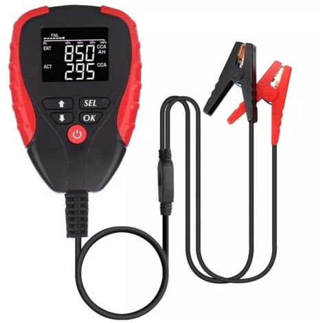 Testeur De Batterie De Voiture Professionnel 12 V, Analyseur Numérique, écran Lcd Fs-21946 (1/4)