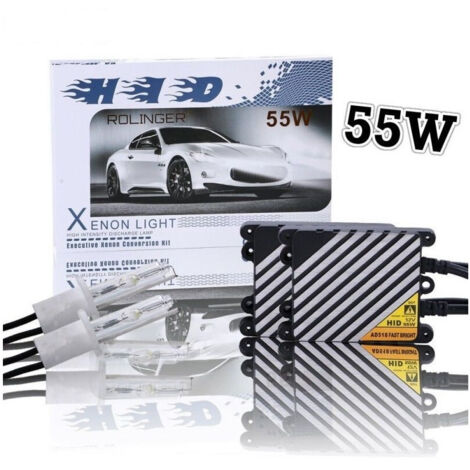Rollinger Kit Xenon 6000k 55w H7 Hid Headlamps High-brightness Light Car Control Unit (1/4)