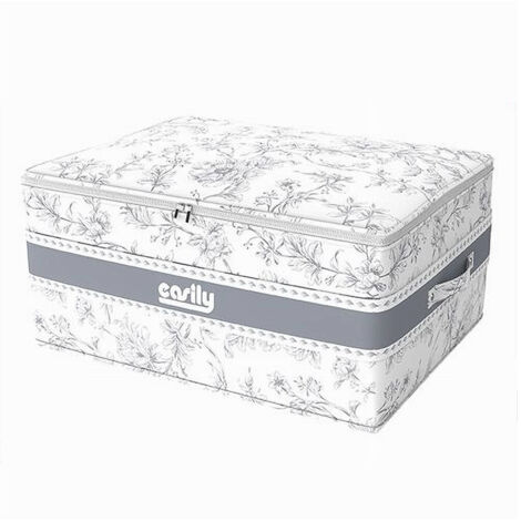 Box Portatutto Scatola Salvaspazio Contenitore Organizer 35x26x20cm Fantasia 87318 (1/5)