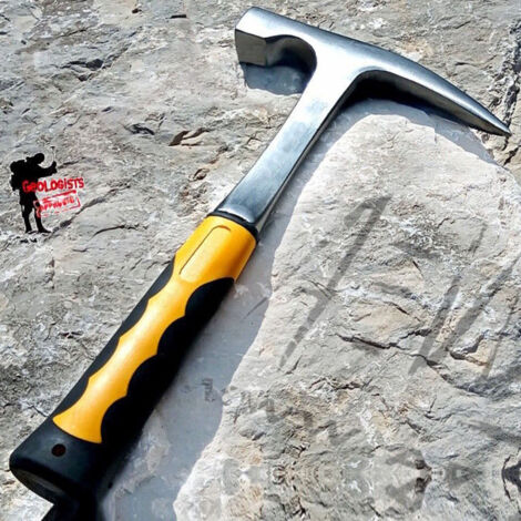Marteau De Prospection Spéléologue Pour La Géologie Recherche En Montagne Brise-roche