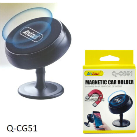 Support Magnétique Autocollant Pour Téléphone Portable Q-cg51, Compatible Avec Smartphone Et Gps (1/5)
