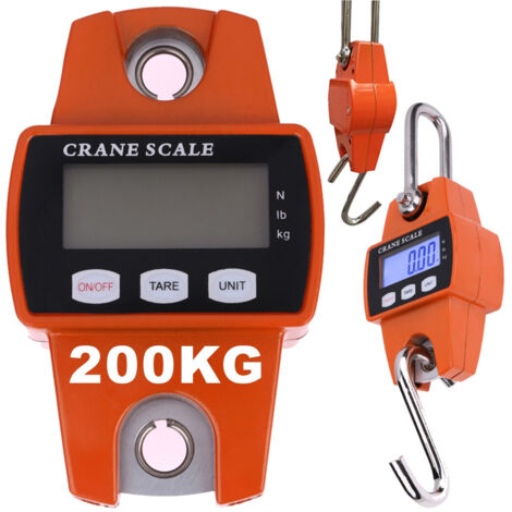Balance Digitale Mécanique à Ressort Pour Grue Jusqu'à 200kg Balance à Bagages (1/5)