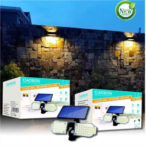 Solar 10w Ip67 Applique Avec Le Moviment Sensor Tx-9503