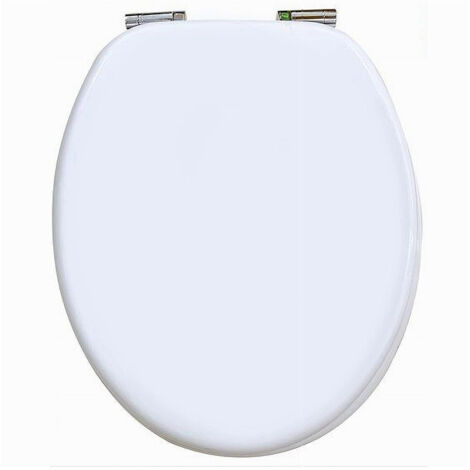 Copriwater Coprivate Wc Universal Mdf 45x49cm Cerniere Acciaio 69008 (1/4)