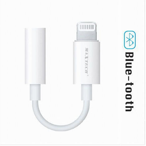 Adattatore Audio Lightning A Jack Aux 3,5mm Per Ipod Iphone Ipad Maxtech Ad-ip01 (1/2)