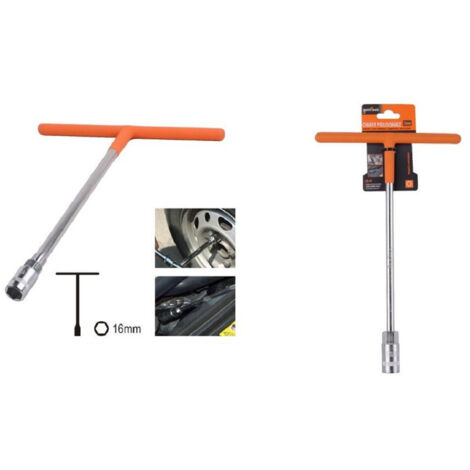 Poligonal Key Impugnature Type De 16 Mm With Exagonal Bussle Cr-v 91612 (1/2)