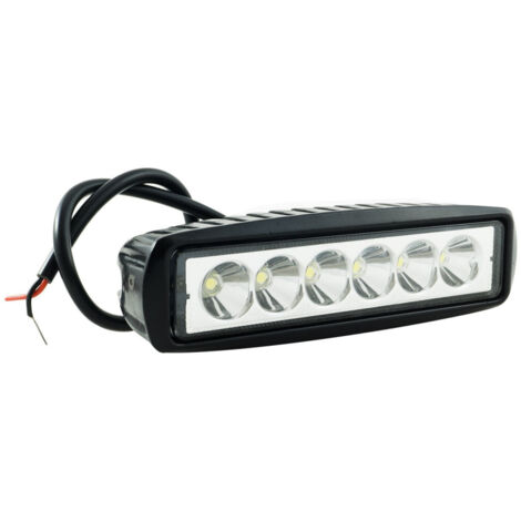 Projecteurs Additionnels Pour Voitures Tout-terrain 12v 6 Led 18w Ip68 (1/5)