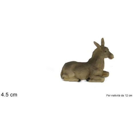 Statuina Asinello 4.5cm Presepe 12cm In Natalization ' (1/2)