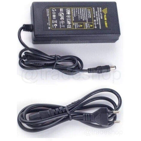 Transformateur Câble Adaptateur 12v 5a Vde Adaptateur Ac / Dc Pour 5050 3528 Leds (1/2)
