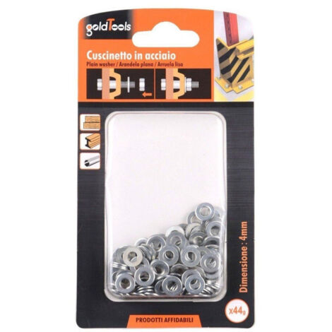 Set Pack 44gr Rondelles Plates Acier Roulement Diam. 4 Mm 90827 (1/2)