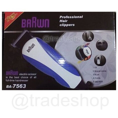 Tondeuse à Barbe électrique Professionnelle Barwn Avec Câble (1/2)