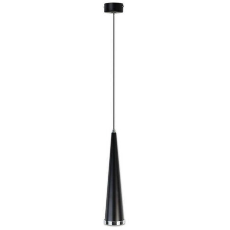 Plafond Lustre Conique Suspension Lampe Gu10 B07 Noir (1/2)