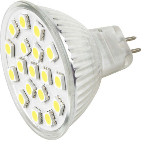 Lampe Spot Led 5w 12v Smd Mr16 Warm White Light 450 Lumen Gu5.3 (1/3)