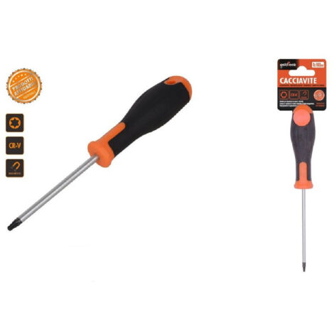 Tournevis 4x100 Mm Avec Etoile Magnetique En Acier Cr-v 91884 (1/2)