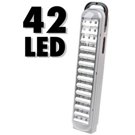 Lampe De Secours à Led Portable Automatique 714 Work Rechargeable Lumière Blanche (1/3)