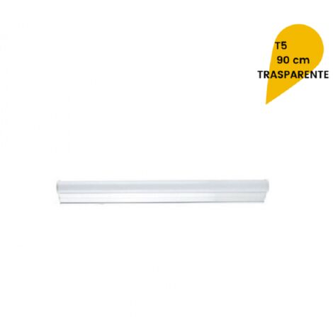 Plafonnier Led Neon T5 Verre Clair 18 Watts 90 Cm (1/4)