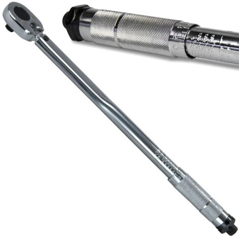Clé à Cliquet Réversible 1/2" 10 - 210 Nm Chrome Vanadium (1/3)