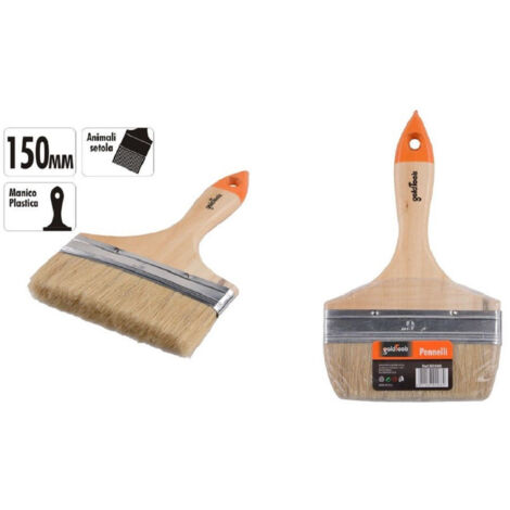 Pennello Piatto Da 6" 150 Mm Pennellessa For Vernicial Pitture Deping 90268 (1/3)