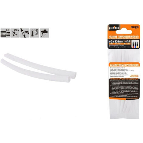Set 10pz Guaine Termorestrings Throughs 3x120mm Cavis 57067 (1/2)