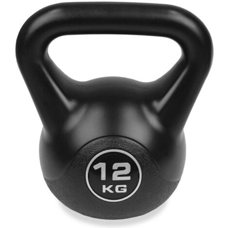 Haltère Kettlebell De 12 Kg Avec Poignée Ergonomique Pour Le Fitness (1/2)