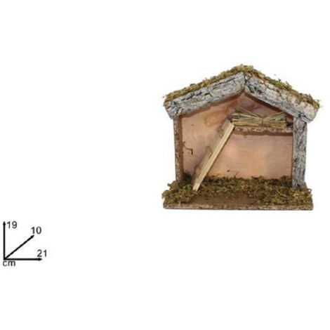 Chapitre De Scala 21x19x10cm Presepe Decoration Addobbo Natale (1/2)