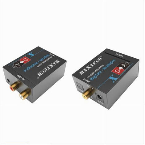 Maxtech Dk-201 Convertisseur Audio Coaxial Numérique Vers Analogique L/r Unidirectionnel (1/4)