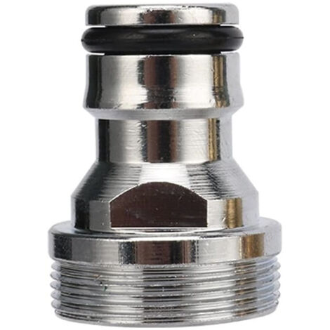 Raccord Pour Tuyau D'arrosage Fileté M22/m24 Acier (1/5)