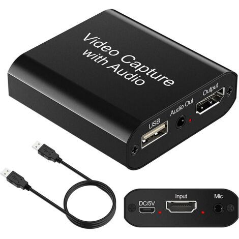 Q-hd485 Hdtv 4k Usb Ordinateur Vidéo Audio Capture Enregistreur (1/5)