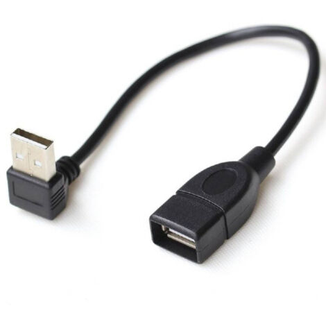 Usb 3.0 Male Female 90° Angled Mini Extension Cable U325s (1/2)