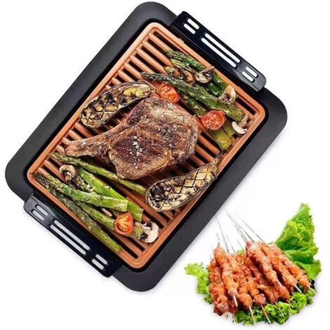 Electrical Griglia Antifum 1000w Q-hb67 Grill Without Future Antiader (1/5)