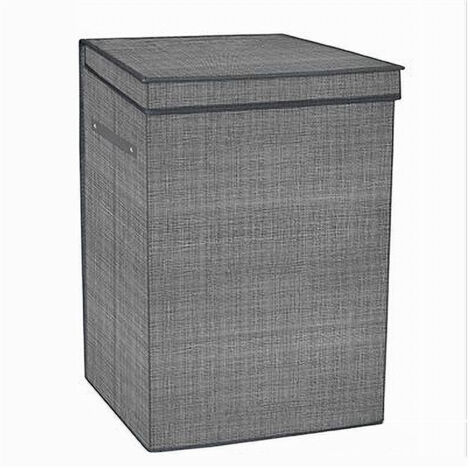 Box Cesto Salvaspact Through Biancheria 40x35x60 Cm 79414 (1/4)