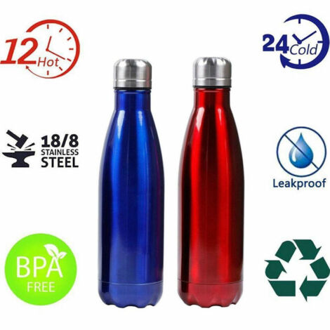 Bouteille D'eau Portable En Acier Inoxydable 500 Ml (1/5)