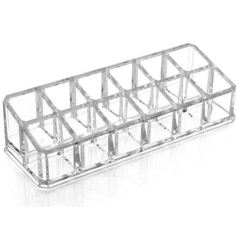 Porte-cosmetiques Organisateur Esy 10244 Présentoir 12 Compartiments Organisateur Maquillage (1/2)