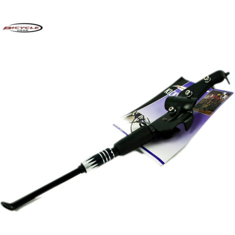 Support De Vélo Support Latéral 1 Jambe Réglable Support De Vélo Noir (1/3)