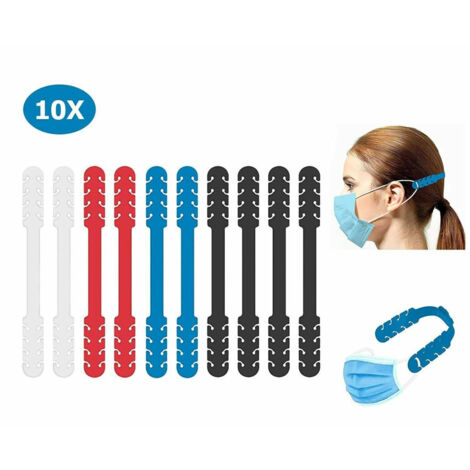 Protecteurs D'oreilles Pour Masques Bandeaux Réglables Avec élastiques Pour Adultes Et Enfants (1/5)