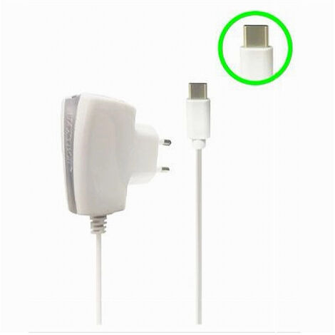 Chargeur Ultra Type-c Pour Smartphones 5v-2000ma 10w Maxtech Ca-s023 (1/2)