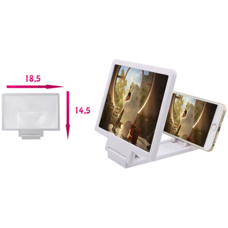 Mobile Phone Screen 3d Amplifier Magnifying Glass Support (1/5)