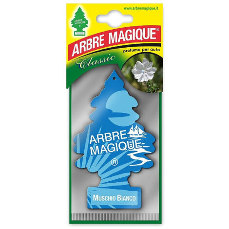 Arbre Magique Mono Voiture Parfumeur Musc Blanc Parfum (1/2)