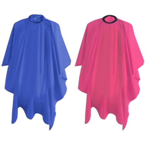 Cape De Coupe De Coiffeur Tablier De Barbier Tablier De Salon En Polyester Teinté (1/4)