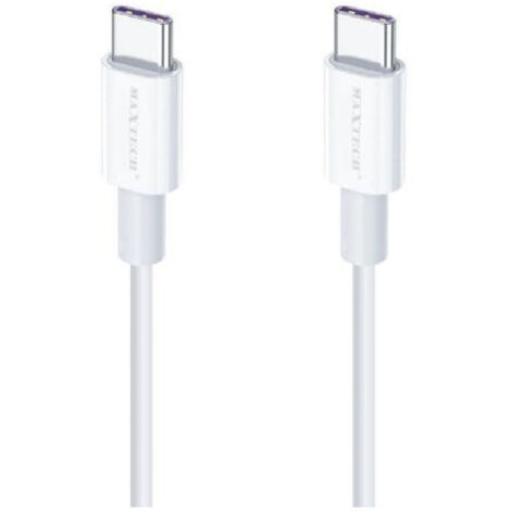 Câble De Données Et De Charge Rapide Type-c Vers Type-c Pour Smartphones 1,5 Mètres 3a F-tc024 (1/3)