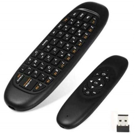 Télécommande Sans Fil Rechargeable Clavier Air Mouse Rgb Q-a09 Smart Tv Box (1/5)