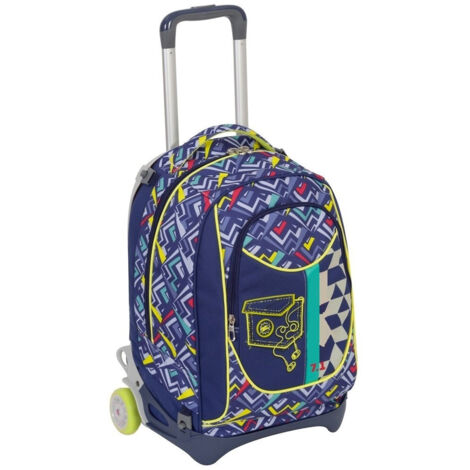 Trolley Garçon Sac à Dos Scolaire 3in1 New Jack Widget Avec Trolley Amovible (1/5)