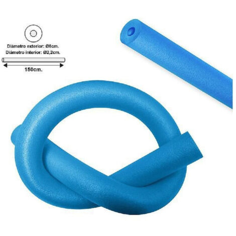 Tuyau Flottant Pour Piscine ø6x150cm Bleu Pour Jeux D'eau Exercices 062899b (1/5)